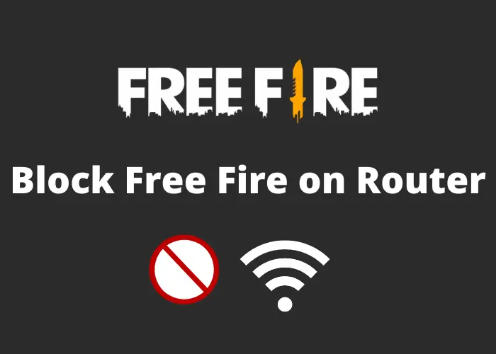 block Free fire game in router